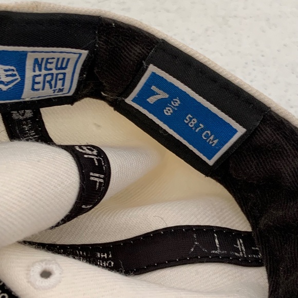 New Era 59Fifty MLB New York Yankees Fitted All White Baseball Hat - Picture 11 of 11